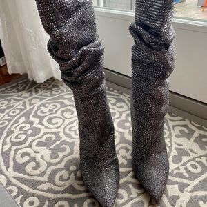 Rhinestone boots